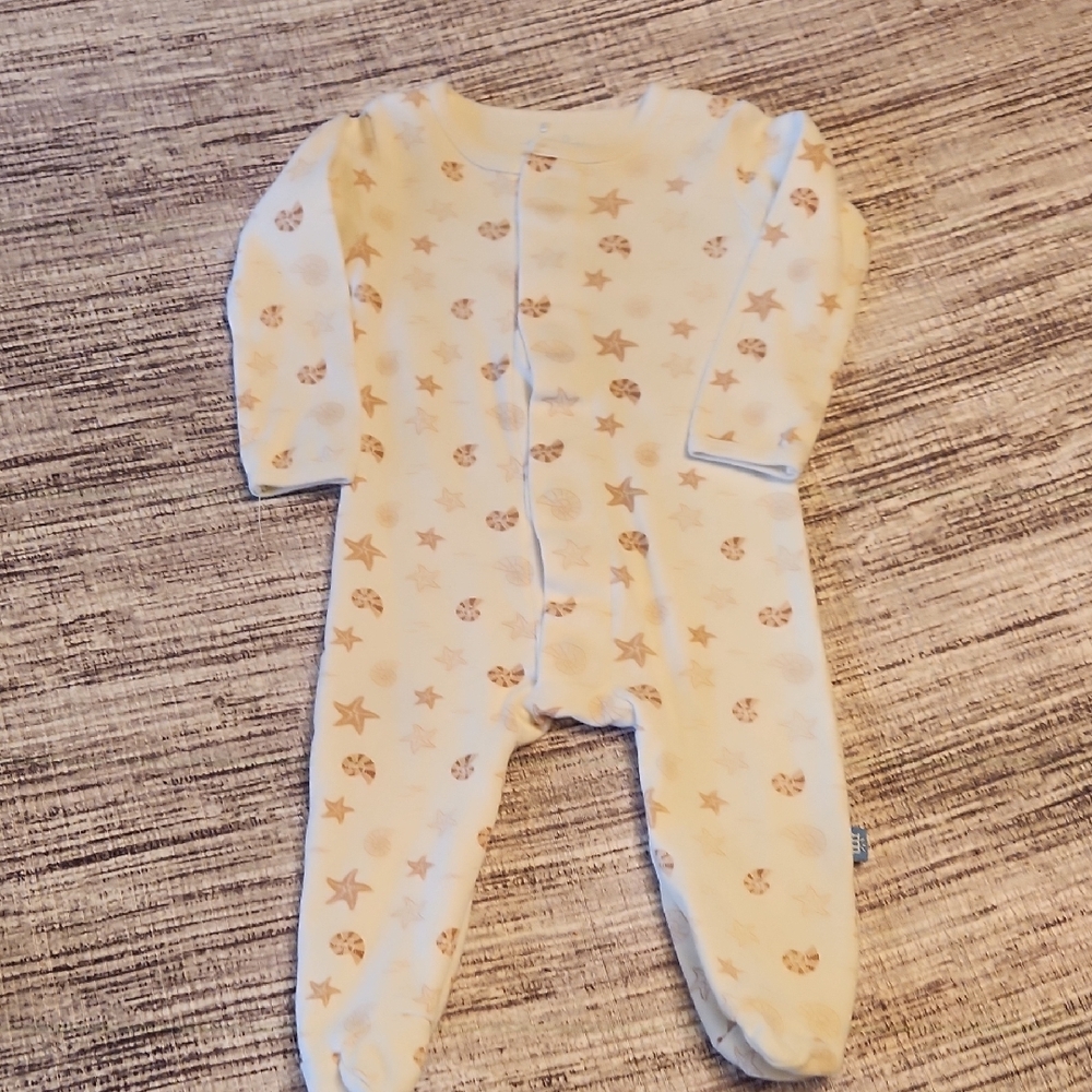 Starry Beige Kids One Piece